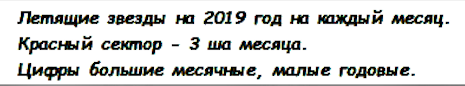 Год Земляного Кабана (Свиньи). Летящие звезды 2019