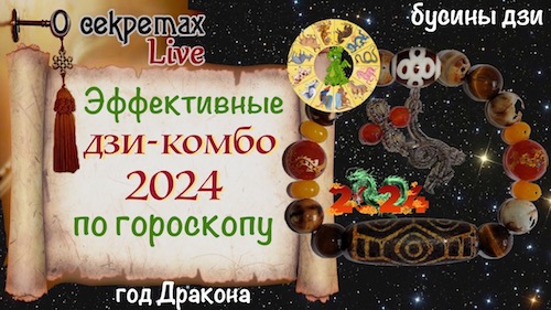 Дзи-комбо 2024 по гороскопу Дзи-комбо 2024